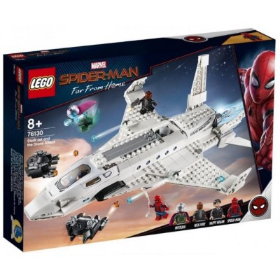 LEGO® Marvel Super Heroes™ Spider-Man Stark Jet and the Drone Attack 76130
