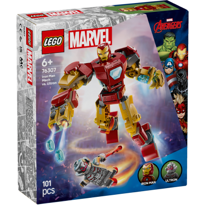 LEGO® Marvel Iron Man Mech vs. Ultron 76307