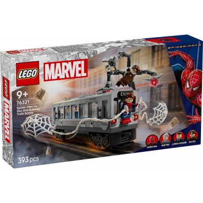 LEGO® Marvel Spider-Man vs. Doc Ock Subway Train Scene 76321
