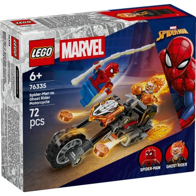 LEGO® Marvel Spider-Man vs. Ghost Rider Motorcycle 76335