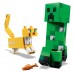 LEGO® Minecraft™ BigFig Creeper™ and Ocelot 21156
