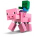 LEGO® Minecraft™ BigFig Pig and Baby Zombie 21157