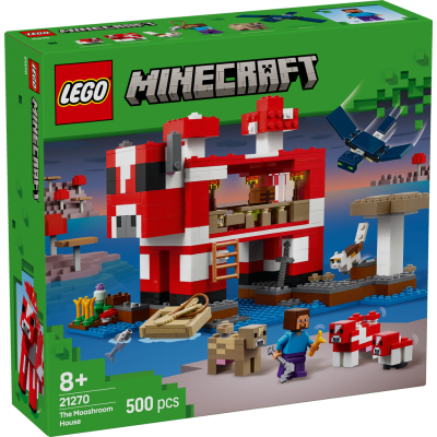 LEGO® Minecraft® The Mooshroom House 21270