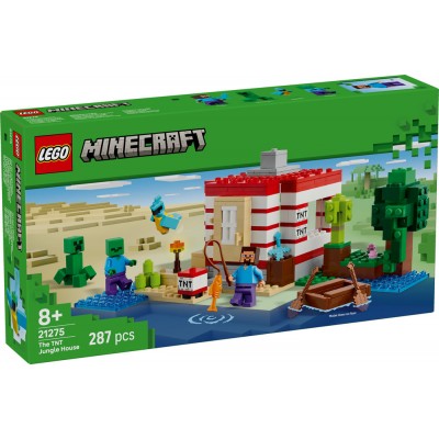 LEGO® Minecraft® The TNT Jungle House 21275