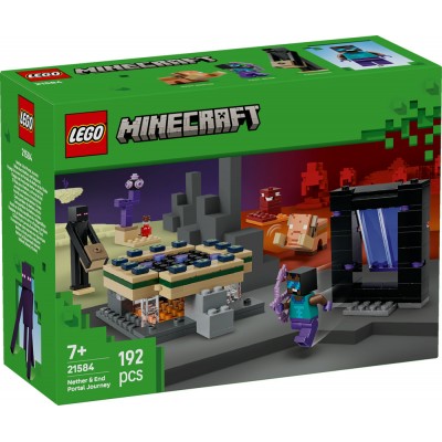LEGO® Minecraft® Nether & End Portal Journey 21584