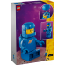 LEGO® Up-Scaled Blue Astronaut Minifigure 40921