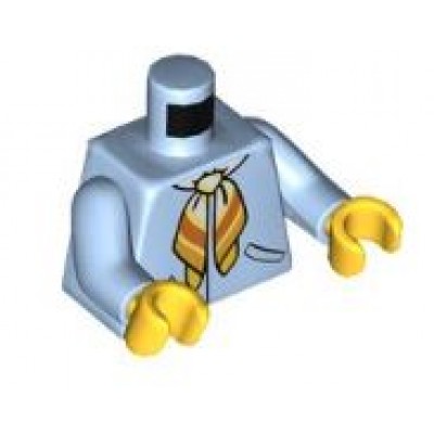 LEGO Minifigure Torso - Jacket with Scarf