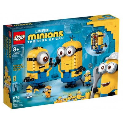 LEGO® Minions Brick-built Minions and their Lair 75551