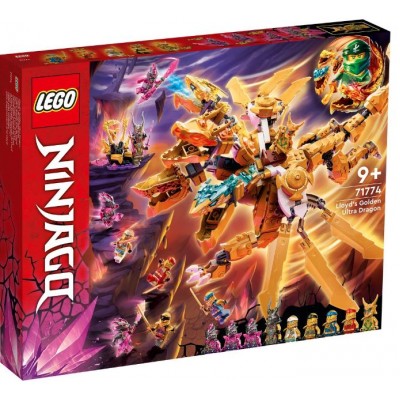 LEGO® NINJAGO® Lloyd’s Golden Ultra Dragon 71774