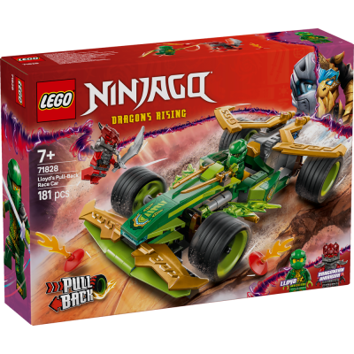 LEGO® NINJAGO® Lloyd’s Pull-Back Race Car 71828