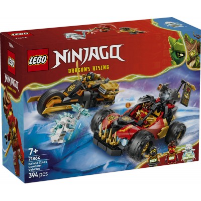 LEGO® NINJAGO® Kai and Cole’s Combiner Vehicles 71864