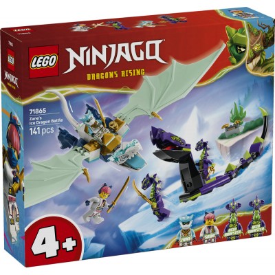LEGO® NINJAGO® Zane’s Ice Dragon Battle 71865