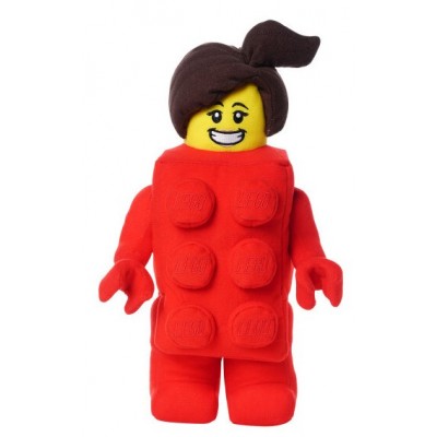 LEGO® Brick Suit Girl Plush Toy
