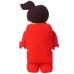 LEGO® Brick Suit Girl Plush Toy