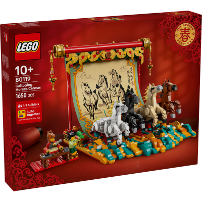 LEGO® Spring Festival Galloping Horse Canvas 80119