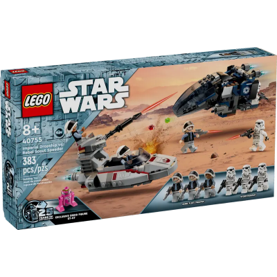 LEGO® Star Wars™ Imperial Dropship vs. Rebel Scout Speeder 40755