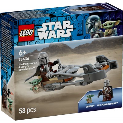 LEGO® Star Wars™ The Mandalorian & Grogu’s Speeder Bike™ 75436