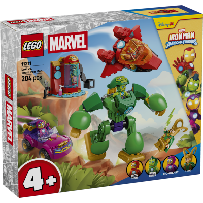 LEGO® Marvel Iron Man and His Awesome Friends Loki vs. Team Iron Man 11211