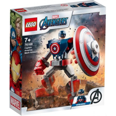 LEGO® Marvel Avengers Captain America Mech Armor 76168