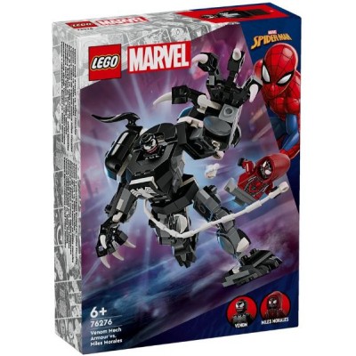 LEGO® Marvel Venom Mech Armour vs. Miles Morales 76276