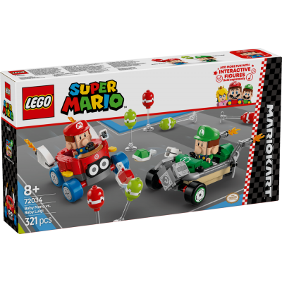 LEGO® Super Mario™: Mario Kart™ – Baby Mario vs. Baby Luigi 72034