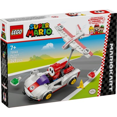 LEGO® Super Mario™: Mario Kart™ – Shy Guy & P-Wing 72045