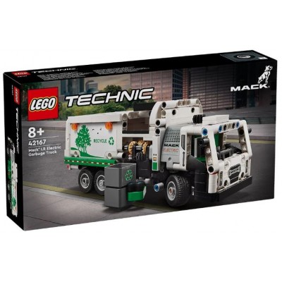 LEGO® Technic Mack® LR Electric Garbage Truck 42167