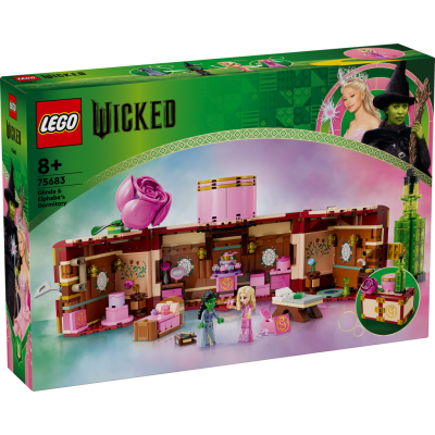 LEGO® Wicked Glinda & Elphaba's Dormitory 75683