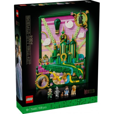 LEGO® Wicked Emerald City Wall Art 75685