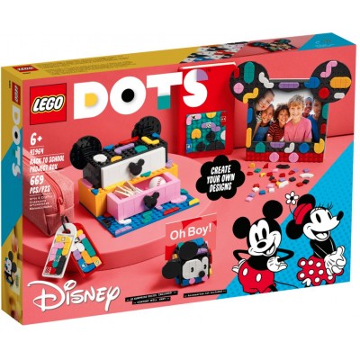 LEGO® DOTS Disney Mickey Mouse & Minnie Mouse Back-to-School Project Box 41964