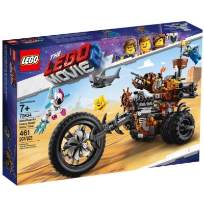 LEGO® THE LEGO® MOVIE 2™ MetalBeard’s Heavy Metal Motor Trike 70834