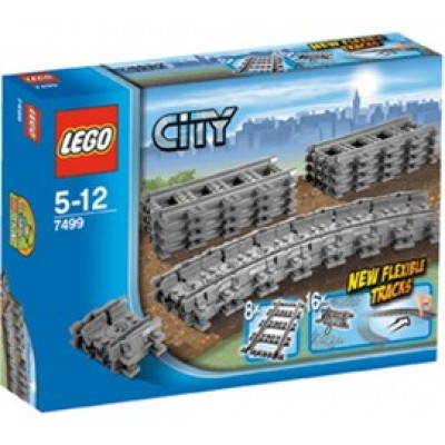 LEGO® City Flexible and Straight Tracks 7499
