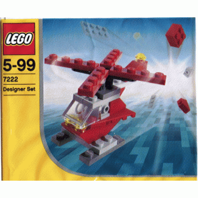 LEGO® Creator Small Red Helicopter 7222